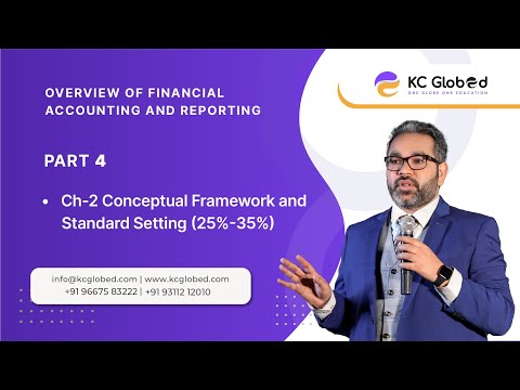 Overview of Financial Accounting and Reporting | PART 4 | CPA & CA KAMAL CHHABRA SIR