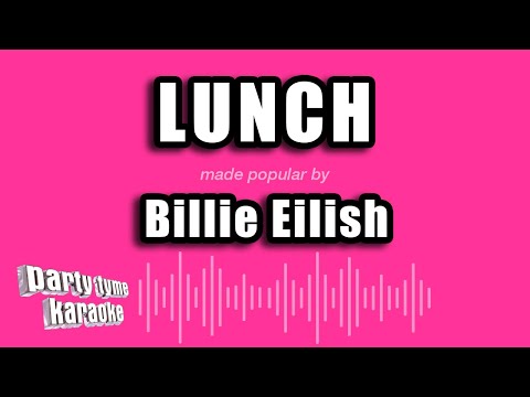 Billie Eilish - Lunch (Karaoke Version)