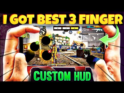 I Got 3 Finger Pro Custom HUD | 3 Finger Controls Free Fire | 2024 🔥