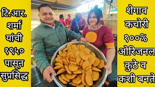 शेगांव कचोरी नाजूक,खुसखुशीत,मसालेदार कशी बनते how make shegaon kachori.very thinn but full of masala