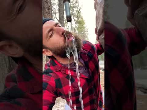 THIRSTY Lumberjack finds Fresh Water