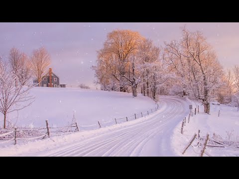 Beautiful Relaxing Music, Peaceful Soothing Music, "Winter Snowfall in Vermont" by Tim Janis