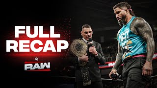 Full Raw highlights: Jan. 13, 2025