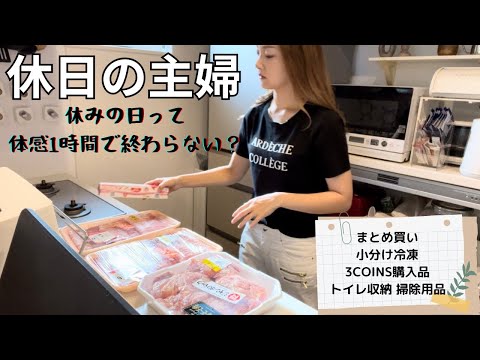 土日の主婦🙋🏻‍♀️まとめ買い後の作業🍳購入品紹介🛍我が家のトイレ事情‪🚽