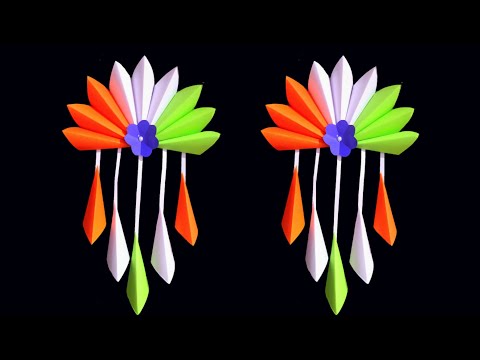 Republic Day decoration craft idea, Republic Day craft ideas for school, Republic Day paper craft