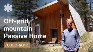 Designer builds efficient off-grid Passive House in Colorado