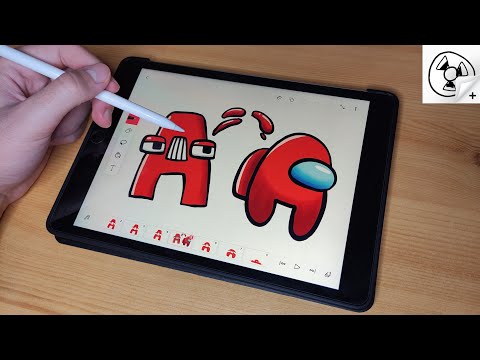 Alphabet Lore x Among Us Animation | FlipaClip Process On IPad