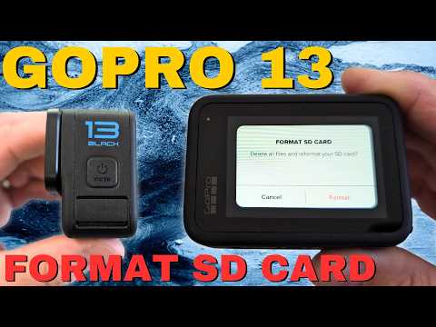 GoPro Hero 13 Black: How to Format SD Card