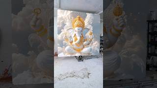 Ganpati Bappa morya drawing photo 🥰🙏🌺 #shorts #youtubeshorts #viralshorts #ganesh #ganpatibappamorya