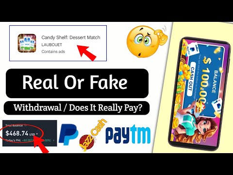 Candy Shelf Dessert Match Real Or Fake? - Candy Shelf Dessert Match Withdrawal - Candy Shelf Game