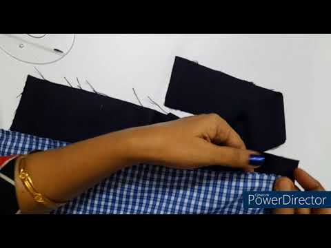 Apron cutting and stitching | how to stitch apron at home