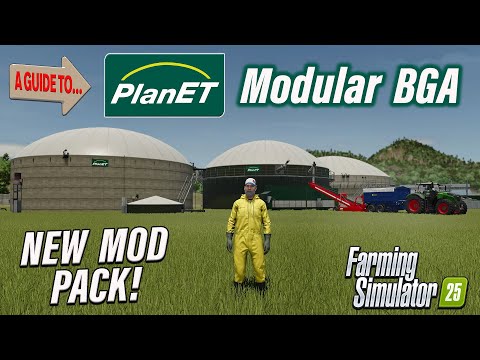 PlanET Modular BGA (GUIDE) NEW MODS! ON FARMING SIMULATOR 25 | PS5 (Review) 4th Dec 24.