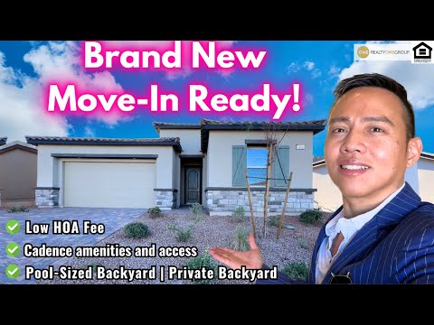 Brand New Single Story Las Vegas Home in Henderson Cadence