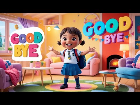 "🎶 Say Goodbye with Fun! Best Kids Nursery Rhymes & Goodbye Songs! 👋🎵"