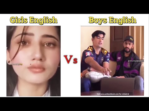 Girls English Vs Boys English !! Memes #viralmeme #meme