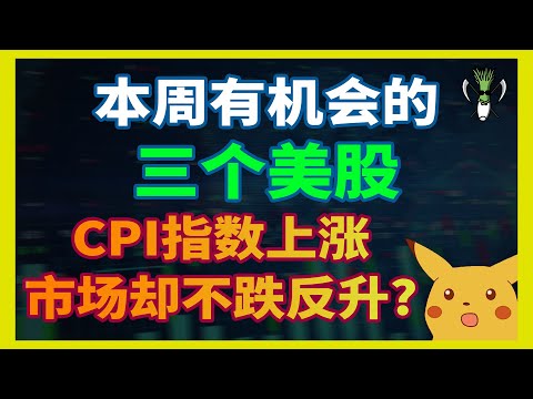 这三只 美股 这周有机会？！ 复盘 之前视频里介绍的 美股 ！CPI指数 超预期市场却不跌反升！| CHIVEST美股分析 | 13.6.2021