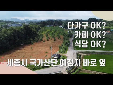 세종시 국촌리 다가구? 카페? 식당? 아니면 투자용? - 모두 가능한 세종 국가산단 초인접 토지 매매