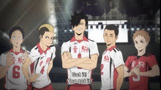 Nekoma vs Sarukawa Teck  | #Haikyuu