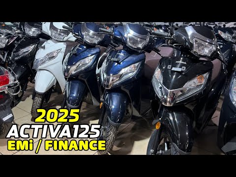 125cc Scooter King With New Updates 🤩| 2025 Honda Activa 125 Emi & Finance Details | Activa 125 New