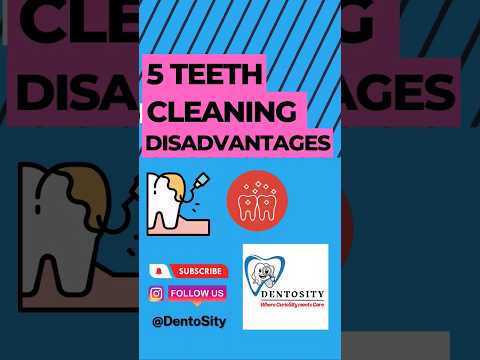 Should you get teeth cleaning done by dentist? Know the disadvantages #teethwhitening #teethcleaning