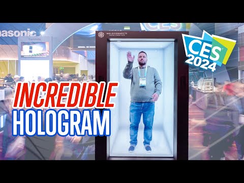 Amazing Hologram Tech | The Future of Video Calls | CES 2024