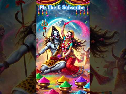 Holi Special Shiv Parwati Status  #trending #shortvideo #viralvideo #shiv Status #bholenath