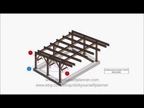 18x24 Carport plan