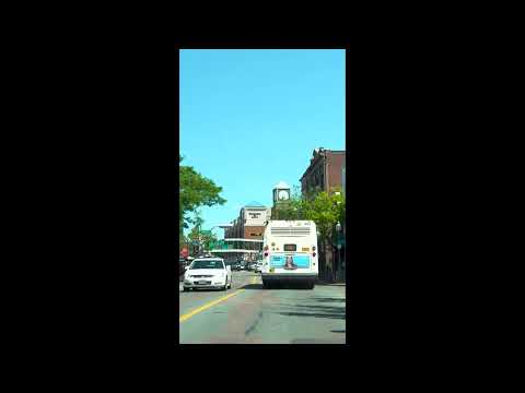 Driving Downtown, Moncton, New Brunswick, 2022  #shorts