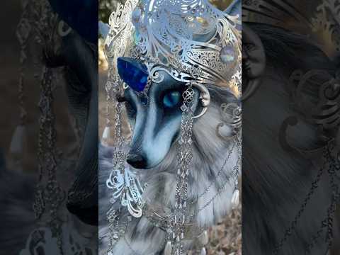 Crystal Ice Fox Full video coming soon! #art #artdolls #artist #fox #fantasyart #fantasy