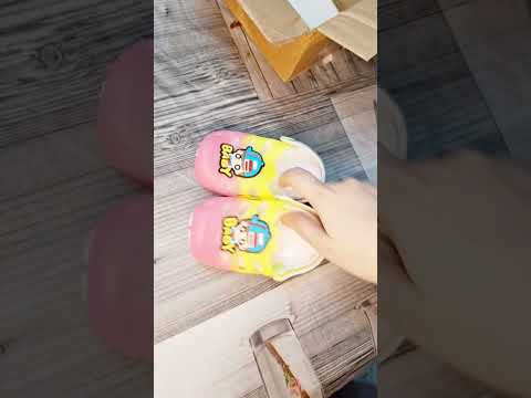 kid's footwear #unboxing #footwear #kids  #light #cute #comfortable #pink #yellow