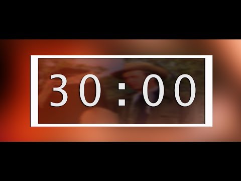 COUNTDOWN TIMER 30 min ( v 637 ) MUSIC: Country & Folk + video 4k