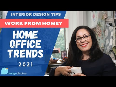 Home Office Design Trends 2021 + GROVEMADE Desk Accessories | Work From Home - Interior Design Tips