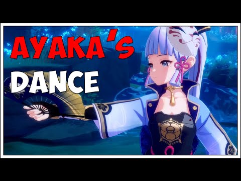 "Keep your eyes on me" - Ayaka's Dance | Genshin Impact | Story Cutscene