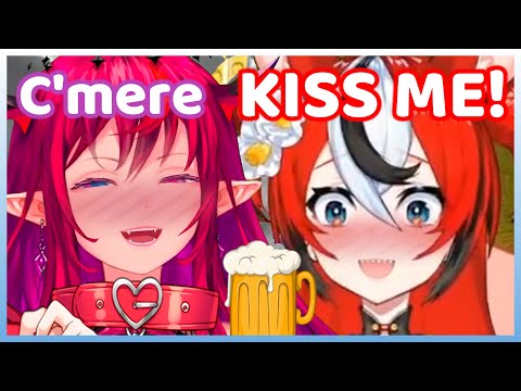 Bae and IRyS Get Drunk and KISSED each other on New Year! (Hololive)