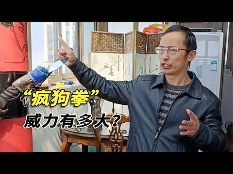 格斗大師陳鶴皋：要么不出手，出手必抬走，瘋狗拳威力有多大？