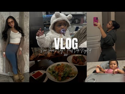 VLOG: New Year's Day + First Date Night in 2025 + New Year Cleaning