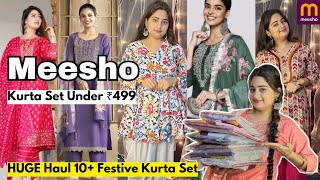 Meesho haul / Meesho kurta set haul 😍/ Meesho party wear kurta set haul under 500rs #meeshohaul