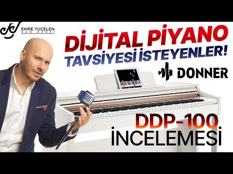 Dijital Piyano Tavsiyesi İsteyenler ! Donner DDP-100 Dijital Piyano İncelemesi