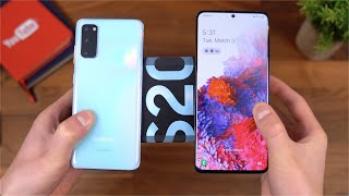 Samsung Galaxy S20 and S20 Plus Unboxing!