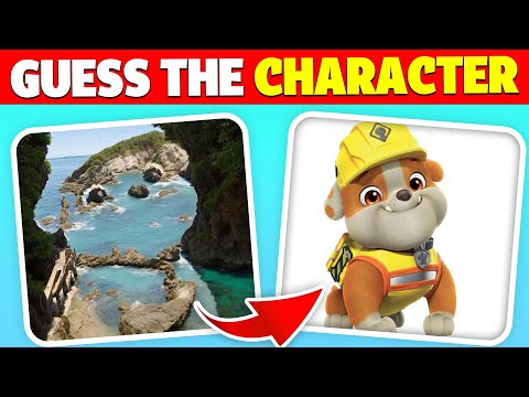 Guess the Real Paw Patrol  🐾 Animation Characters by ILLUSION! 👁️💫 | Squint Your Eyes | Rubble, Skye