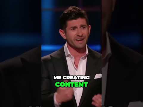 CRAZY Alpha M Shark Tank Pitch Reaction! #shorts #money #sharktank #millionaire