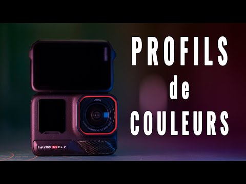 Insta360 Ace Pro 2 - Les profils de couleurs