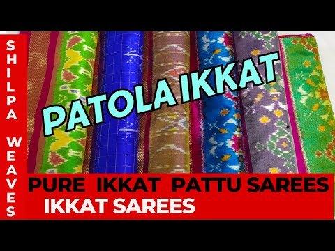 latest patola ikkat sarees || pochampaly sarees || ikkat sarees || patola sarees