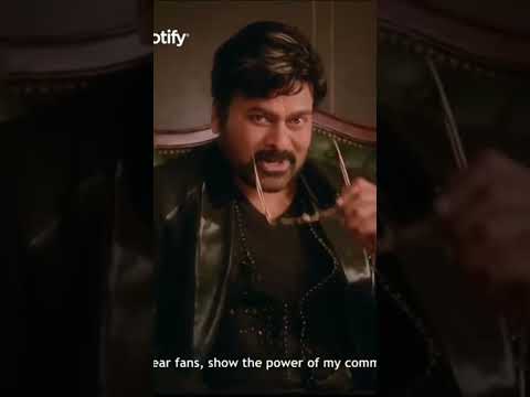 Chiranjeevi new Spotify Ad Superb dialogues