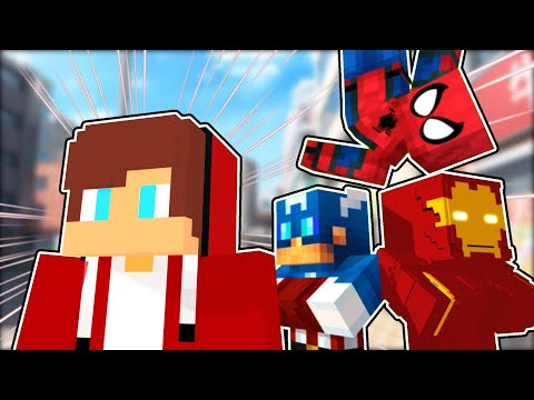 Maizen : JJ protects the world. - Minecraft Parody Animation Mikey and JJ