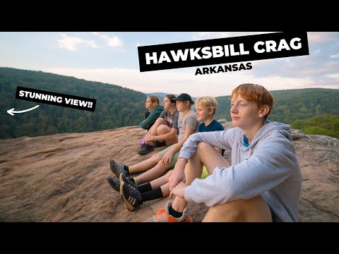 ICONIC ARKANSAS VIEW!! | Hawksbill Crag-Whitaker Point Hike | BEST VIEW IN ARKANSAS!