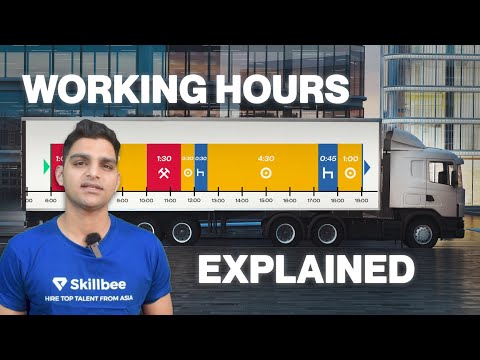 Europe Trailer Life 1: Working Hours | Overtime in Europe | Legal and Illegal Hours