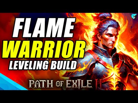 SCORCHING Flame Warrior Leveling Build in Path of Exile 2