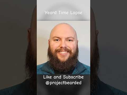 Yeard | 12 Month Time Lapse #bearding #beard #beardstyle #beards #menshealth #barber #hair #haircare