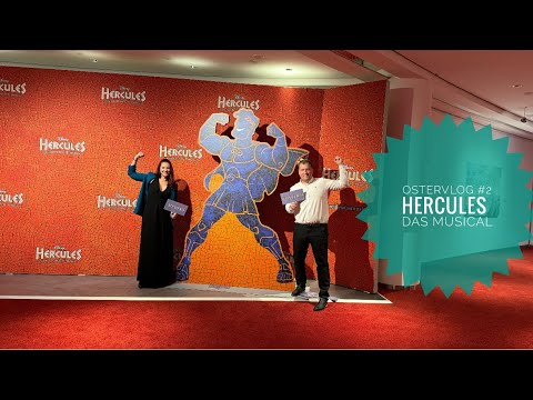 Ostern 24 Vlog 2 - Hercules das Musical in der neuen Flora Hamburg